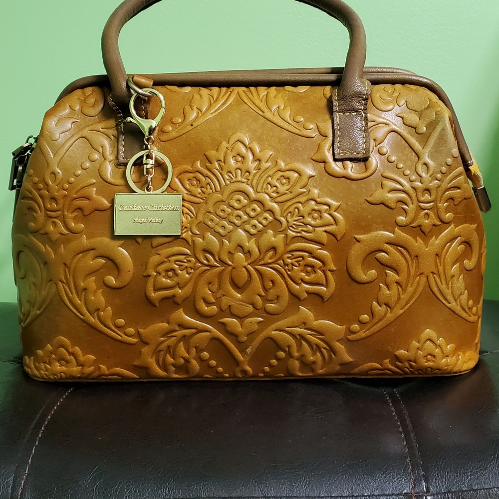Candace Christian Napa Valley Leather Handbag